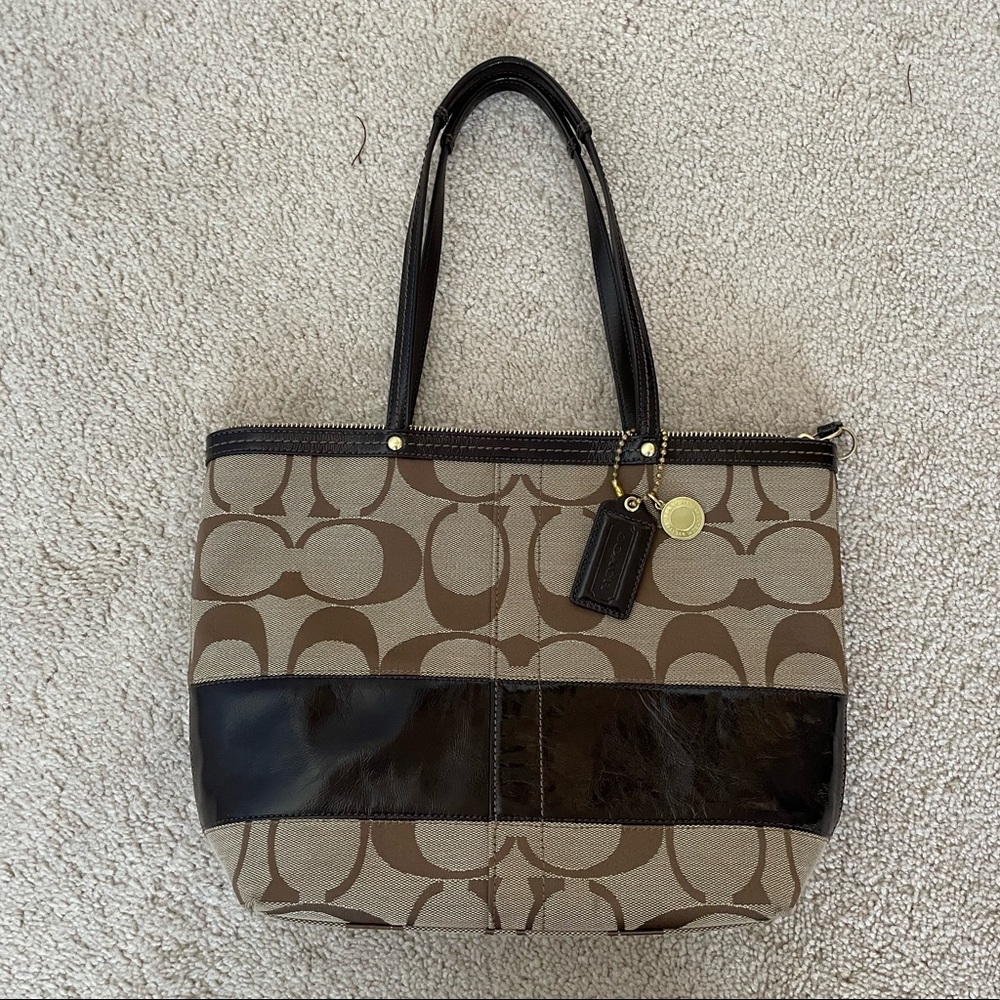 Coach Signature 13548 Tote Shoulder Bag